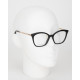Max Mara Okulary czarne ze srebrnym bokiem