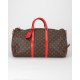 Louis Vuitton Podróżna toreb Keepall 50 z czet onymi wstawkami ( brak kluczyka)