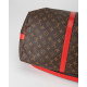 Louis Vuitton Podróżna toreb Keepall 50 z czet onymi wstawkami ( brak kluczyka)