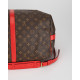 Louis Vuitton Podróżna toreb Keepall 50 z czet onymi wstawkami ( brak kluczyka)