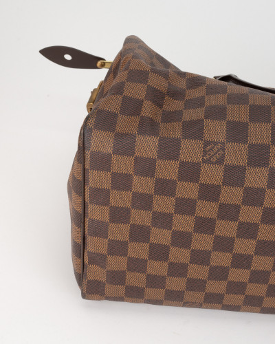 Louis Vuitton Torebka Speedy damier 35 z organizerem wewnątrz