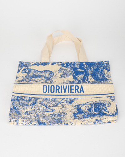 Dior Torebka niebieska plażowa