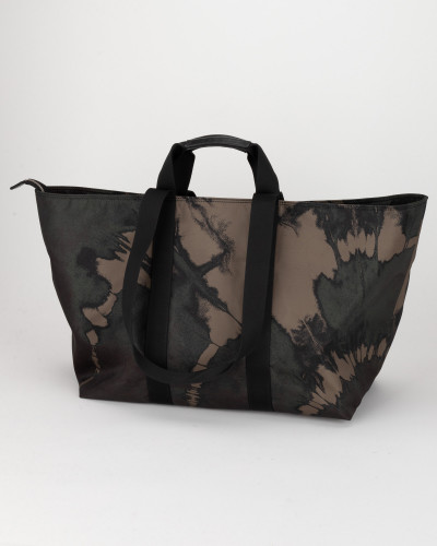 Off-White Podróżnya męska torba moro nylonowa
