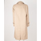 Burberry trencz jednorzędowy oversize rozmiar 10 jasny beż