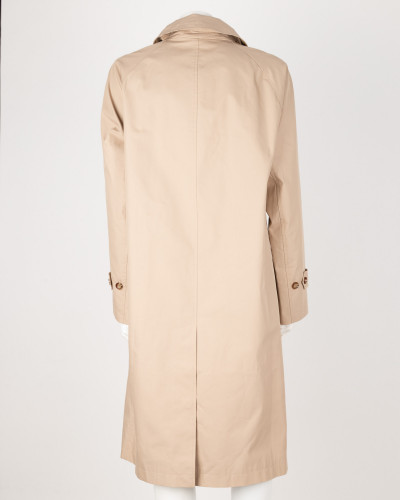 Burberry trencz jednorzędowy oversize rozmiar 10 jasny beż
