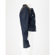 Michael Kors Kurtka granat jeans z lancuchami