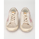 Golden Goose Sportowe różowo szare trampki