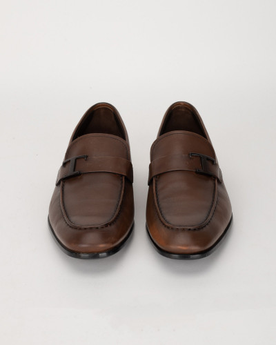 Tod's mokasyny brązowe