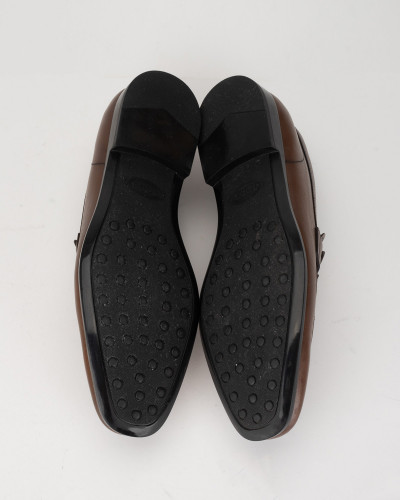 Tod's mokasyny brązowe