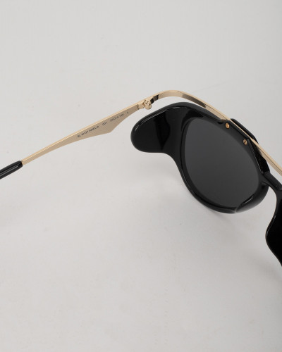 Saint Laurent  Okulary przeciwsloneczne czarne + zloto