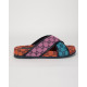 Gucci klapki kolorowe canvas gg