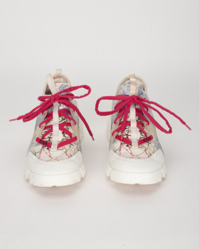 Dior sportowe trampki D- Connect  ze wzorami