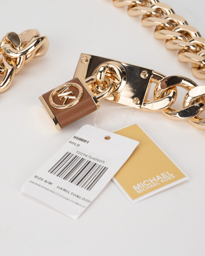 Michael Kors Pasek łańcuch z kłódką