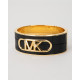 Michael Kors Bransoletka szeroka 'wąż' złote logo
