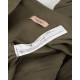 Twinset Sukienka khaki z paskiem bez rękawów