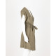 Twinset Sukienka khaki z paskiem bez rękawów