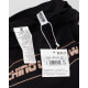 Moschino czarny T-shirt z napisem