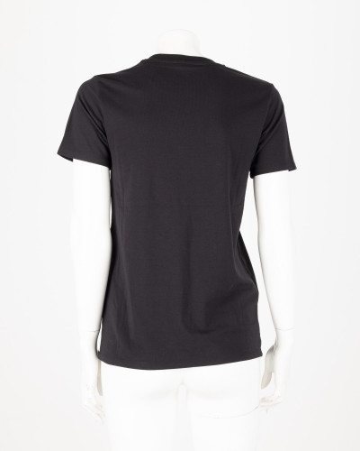 Moschino czarny T-shirt z napisem