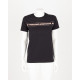 Moschino czarny T-shirt z napisem