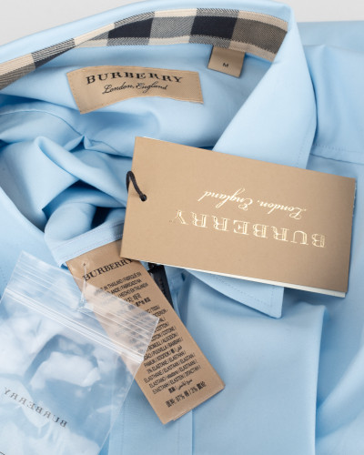 Burberry Koszula Meska niebieska