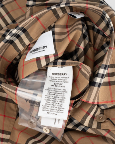 Burberry Koszula klasyczna krata długi rękaw