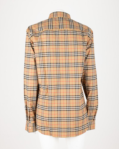 Burberry Koszula klasyczna krata długi rękaw