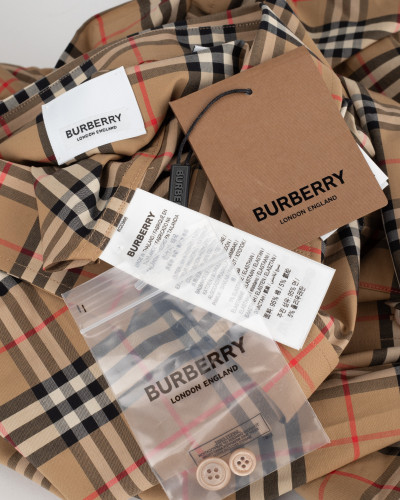 Burberry Klasyczna koszula w kratę dlugi rekaw