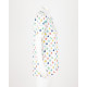 Moschino  swim koszulka polo w gwiazdy