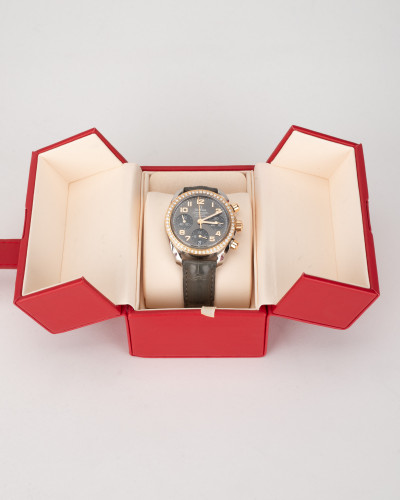 Omega Zegarek okragla tarcza