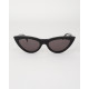 Celine Okulary czarne kocie