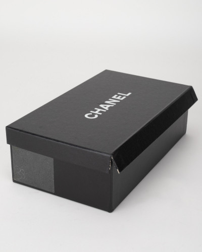 Chanel  Klapek - czarne japonki