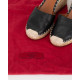 Valentino espadryle na koturnie ślady kleju i delikatne zabrudzenia