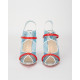 Christian Louboutin Szpilki kolorowe plexi niebieskie