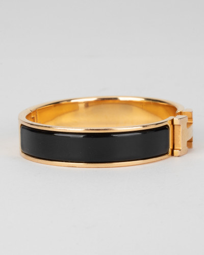 Hermes Bransoletka czarno zlota