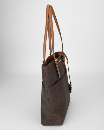 Michael Kors Torebka tote bag brazowa w logo