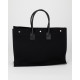 Saint Laurent  Torebka duza shopper z bialym logo
