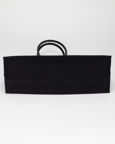 Saint Laurent  Torebka duza shopper z bialym logo