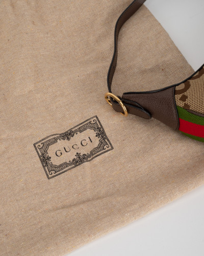 Gucci Mała torebka mała Ophidia mini ( zabrudzenia wewnątrz)
