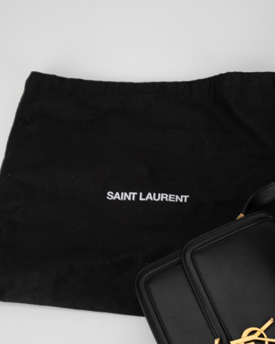 Saint Laurent  Torebka czrana YSL zadrapania i wgniecenia + uszkodzenie wewnątrz