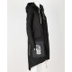 Rick Owens czarna parka z kapturem i naszywkami