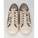 Jimmy Choo trampki bezowe z czsrna lamowka (delikatne przybrudzenia)