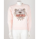 Kenzo Bluza pudrowy roz duze haftowane logo