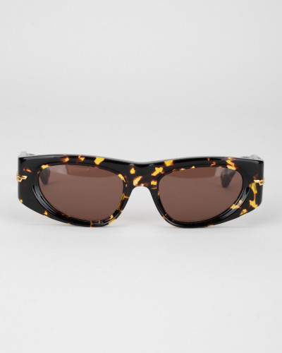 Bottega Veneta Okulary brązowe