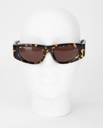 Bottega Veneta Okulary brązowe