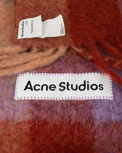 Acne Szalik kolorowy