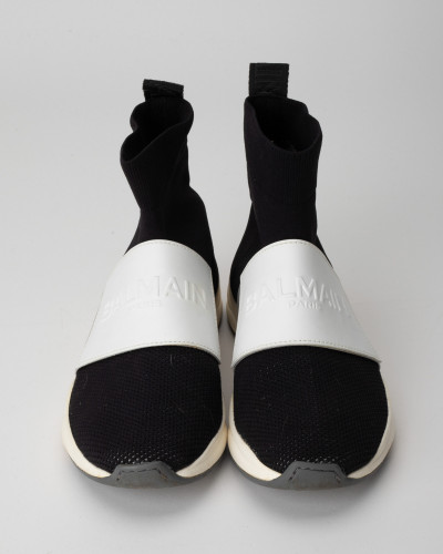 Balmain Sportowe buty skarpetkowe