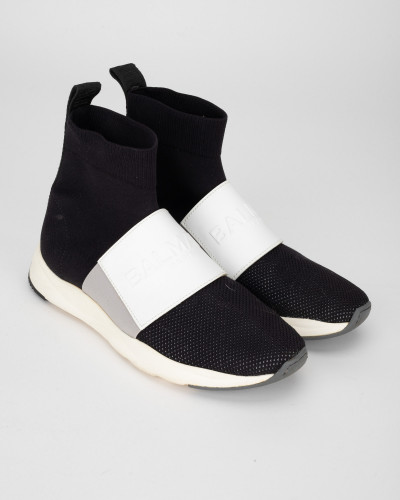 Balmain Sportowe buty skarpetkowe