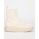 Alexander McQueen Botki bezowe zamszowe