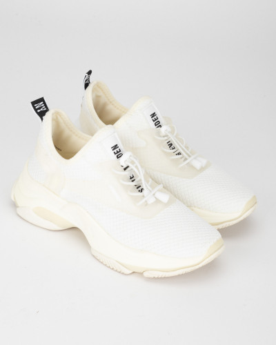 Steve Madden biale buty sportowe materialowe
